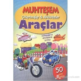 Muhteşem Çıkartmalar Aktiviteler - Araçlar - Parıltı Komisyon