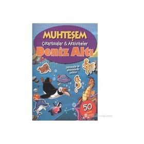 Muhteşem Çıkartmalar Aktiviteler - Deniz Altı - Parıltı Komisyon