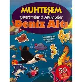 Muhteşem Çıkartmalar Aktiviteler - Deniz Altı - Parıltı Komisyon