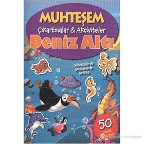 Muhteşem Çıkartmalar Aktiviteler - Deniz Altı - Parıltı Komisyon