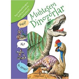 Muhteşem Çıkartmalar Aktiviteler - Dinozorlar - Parıltı Komisyon