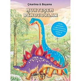 Muhteşem Çıkartmalar Aktiviteler - Dinozorlar - Parıltı Komisyon