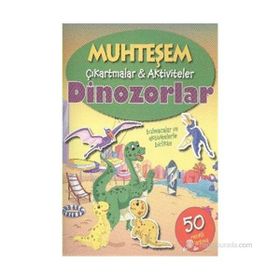 Muhteşem Çıkartmalar Aktiviteler - Dinozorlar - Parıltı Komisyon
