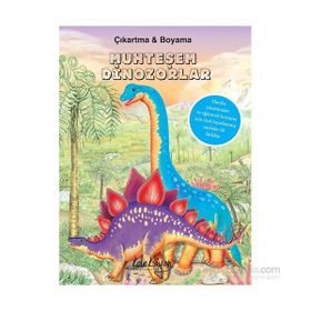 Muhteşem Çıkartmalar Aktiviteler - Dinozorlar - Parıltı Komisyon