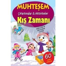 Muhteşem Çıkartmalar Aktiviteler - Kış Zamanı - The Book Company