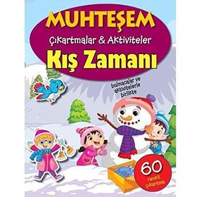 Muhteşem Çıkartmalar Aktiviteler - Kış Zamanı - The Book Company