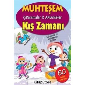 Muhteşem Çıkartmalar Aktiviteler - Kış Zamanı - The Book Company