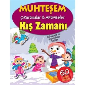 Muhteşem Çıkartmalar Aktiviteler - Kış Zamanı - The Book Company