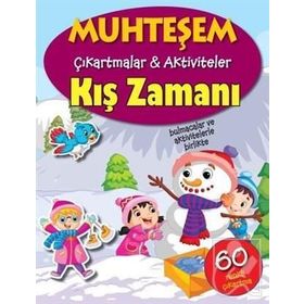 Muhteşem Çıkartmalar Aktiviteler - Kış Zamanı - The Book Company