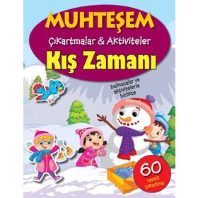 Muhteşem Çıkartmalar Aktiviteler - Kış Zamanı - The Book Company