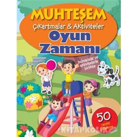 Muhteşem Çıkartmalar - Aktiviteler Oyun Zamanı - The Book Company