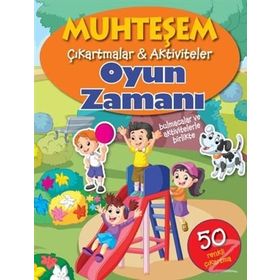 Muhteşem Çıkartmalar - Aktiviteler Oyun Zamanı - The Book Company