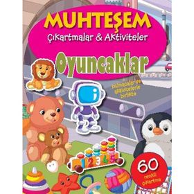 Muhteşem Çıkartmalar Aktiviteler Oyuncaklar - The Book Company
