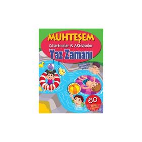Muhteşem Çıkartmalar Aktiviteler - Yaz Zamanı - The Book Company