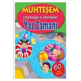 Muhteşem Çıkartmalar Aktiviteler - Yaz Zamanı - The Book Company