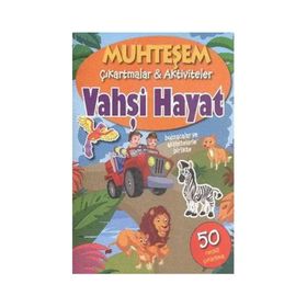 Muhteşem Çıkartmalar ve Aktiviteler Vahşi Hayat - Parıltı Komisyon