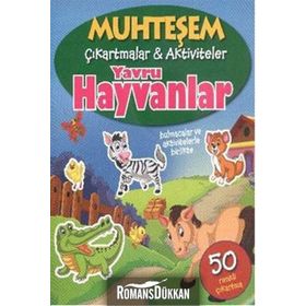 Muhteşem Çıkartmalar ve Aktiviteler - Yavru Hayvanlar - Parıltı Yayınları