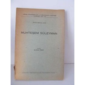 MUHTEŞEM SÜLEYMAN TARIH-I EBUL-FÂRÛK, III/I - YILMAZ KURT