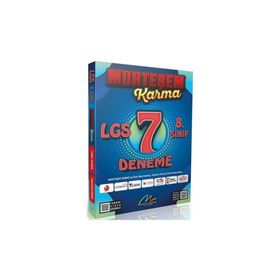 Muhteşem Yayınları - 2023 LGS 7'li Karma Deneme Seti