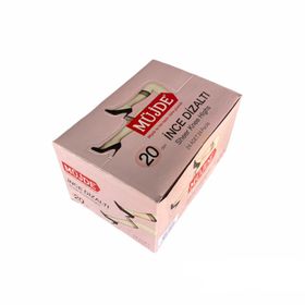 Müjde Dizaltı 500 Siyah 24'lü Çorap