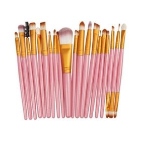Mujgan 20'li Pembe Makyaj Fırça Seti