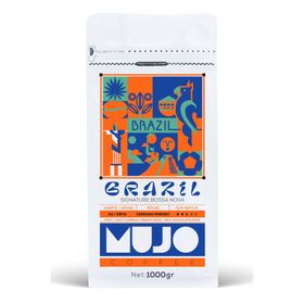 Mujo Coffee 1 kg Brazil Signature Bossa Nova Çekirdek Kahve