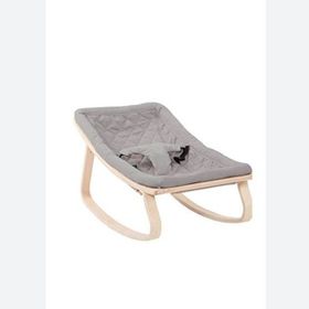 Mukabo Star Natural Ahşap Sallanır Gri Ana Kucağı