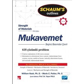 Mukavemet - Strength Of Materials - Merle C. Potter Craig W. Somerton Yaşar Pala