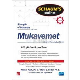Mukavemet - Strength Of Materials - Merle C. Potter Craig W. Somerton Yaşar Pala