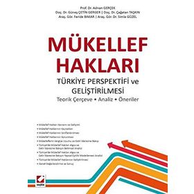 Mükellef Hakları - Adnan Gerçek Güneş Çetin Gerger Çağatay Taşkın Feride Bakar Simla Güzel