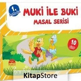 Muki ile Buki Masal Serisi (10 Kitap Takım) - Nesli Nur Azim
