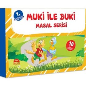 Muki ile Buki Masal Serisi (10 Kitap Takım) - Nesli Nur Azim