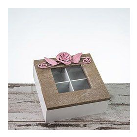 Mukko Home LN648 Ahşap Çok Amaçlı Saklama Kutusu