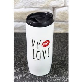 Mukko Home Porselen 16 Cm Kedili Termos Bardak Kupa