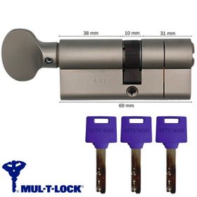Mul-T-Lock MTL 400 69 mm Tokmaklı Tuzaklı Bilyalı Kapı Kilidi
