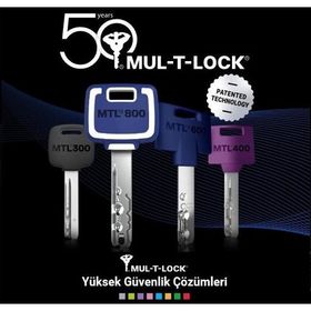 Mul-T-Lock MTL 400 69 mm Tuzaklı Bilyalı Kapı Kilidi