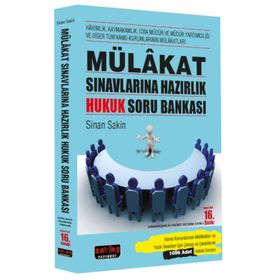 Mülakat Sınavlarına Hazırlık Hukuk Soru Bankası - Sinan Sakin
