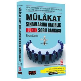 Mülakat Sınavlarına Hazırlık Hukuk Soru Bankası - Sinan Sakin