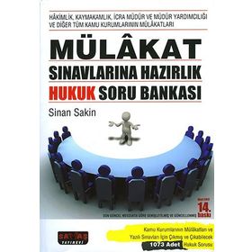 Mülakat Sınavlarına Hazırlık Hukuk Soru Bankası - Sinan Sakin