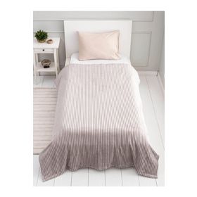 Mulberry 160x220 cm Krem Estelita Super Soft Fitilli Tek Kişilik Battaniye