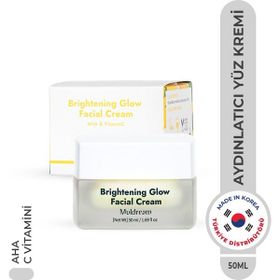 Muldream Brightening Glow Facial Cream Aha ve C Vitamin Kore 50 ml Canlandırıcı Aydınlatıcı Nemlendirici Krem