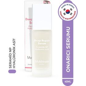 Muldream Deep Repair Serum Yoğun Onarıcı ve Nemlendirici Ceramide NP Kore 40 ml Hyaluronic Acid Serum
