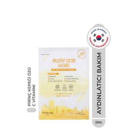 Muldream Glow Rice Mask Aydınlatıcı ve Yenileyici Hassas ve Kuru Cilt Kore 25 ml Kağıt Yüz Maskesi