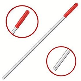 Mulpex Premium Kalite Vidalı 140 cm Kırmızı Alüminyum Eloksallı Sap