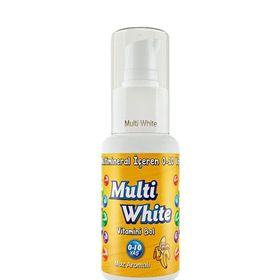 Multi White 50 ml 0-10 Yaş Muz Aromalı Bol Vitaminli Diş Macunu