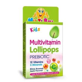 MultiBall Kids Multivitamin Prebiyotik 5 Adet Lolipop