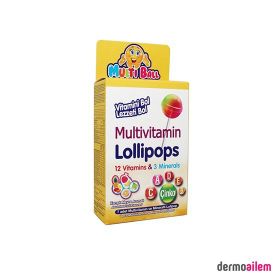MultiBall Multivitamin 7 Adet Lolipop