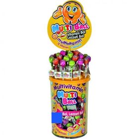 MultiBall Multivitamin İçeren 1 Adet Lolipop