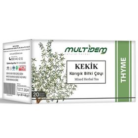 Multidem 20'li Kekik Karışık Bitki Çayı