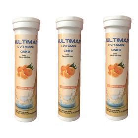 Multimar Vitamin C Çinko 3x15 Efervesan Tablet
